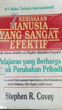 7 Kebiasaan Kemanusiaan Yang Sangat Efektif