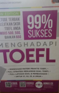 99 % Sukses menghadapi TOEFL