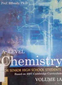 A level chemistry 3 for senior high school students volume 1A