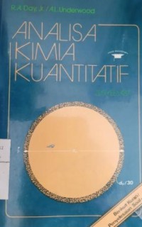 Analisa kimia kuantitatif