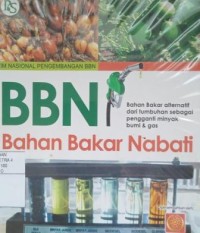 BBN : Bahan bakar nabati