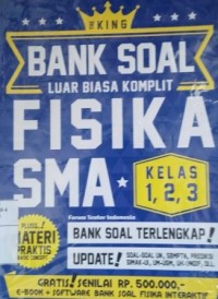 Bank soal fisika SMA kelas 1,2,3 : luar biasa komplit