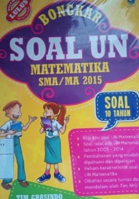 Bongkar soal UN matematika SMA/MA 2015