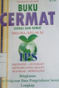 Buku cermat IPS SMA/MA kelas XI