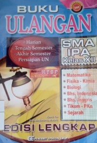 Buku ulangan SMA IPA kelas XII