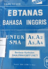Ebtanas Bahasa Inggris