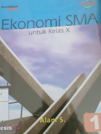 Ekonomi SMA  1 untuk kelas X