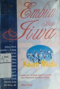 Embun Bagi Jiwa Kaum Muda