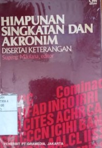 Himpunan, singkatan dan akronim disertai keterangan