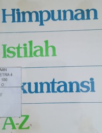 Himpunan istilah akutansi A-Z