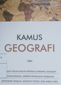 Kamus geografi