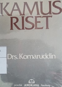 Kamus Riset