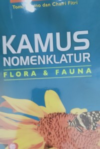Kamus nomenklatur flora & fauna