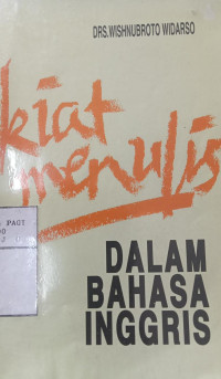 Kiat menulis dalam bahasa Inggris