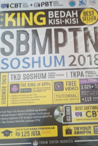 The King bedah kisi-kisi SBMPTN soshum 2018