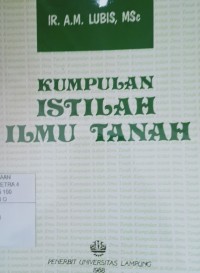 Kamus istilah ilmu tanah
