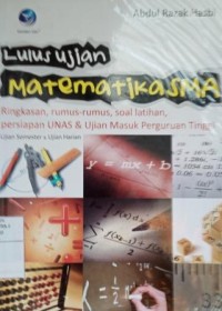 Lulus ujian matematika  SMA