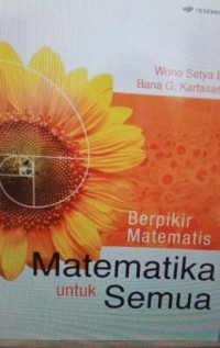 Matematika untuk semua: berfikir matematis