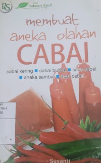 Membuat aneka olahan cabai
