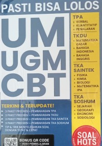 Pasti lolos UM UGM CBT