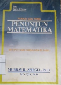 Rumus dan tabel penuntun matematika