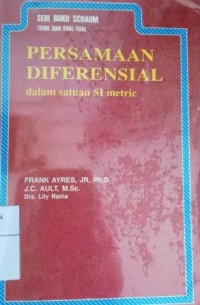 Persamaan diferensial dalam satuan SI metric