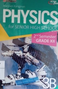 Physics 3B for senior high school 2nd semester grade XII