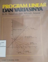 Program linear dan variasinya