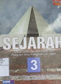Sejarah 3 untuk SMA dan MA kelas XII program Ilmu pengetahuan alam