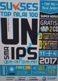 Sukses top nilai 100 UN SMA IPS 2017