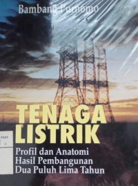 Tenaga listrik : profil dan anatomi hasil pembangunan dua puluh lima tahun