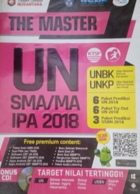 The Master UN SMA/MA IPA 2018