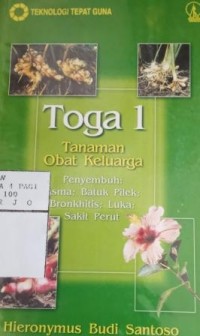 Toga 1 : tanaman obat keluarga