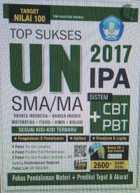 Top sukses UN SMA/MA IPA 2017: kunci jawab & pembahasan