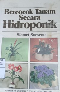 Bercocok Tanam Secara Hidroponik