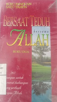 Bersaat Teduh Bersama Allah