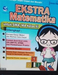 Ekstra matematika untuk SMA/MA kelas XI