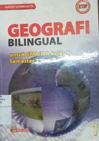 Geografi Bilingual untuk SMA/MA Kelas X
