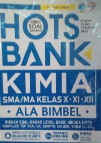 1000+ Soal bahas hots bank kimia SMA/MA kelas X, XI, XII