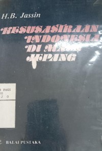 kesusteraan Indonesia Dimasa Jepang