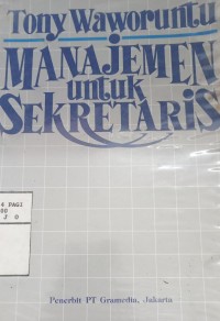 Manajemen Untuk Sekertaris