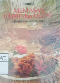 Memasak Cepat dan Lezat