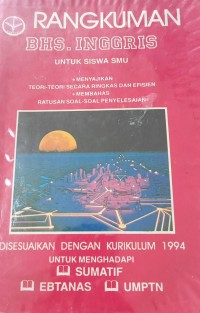 Rangkuman bahasa inggris untuk siswa Smu