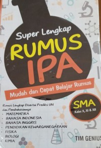 Super lengkap rumus IPA