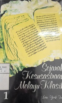 Sejarah Kesusastraan Melayu Klasik: 1