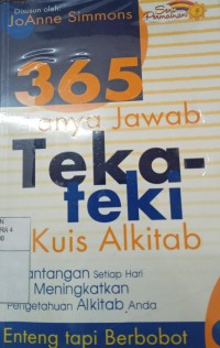 Teka-Teki Kuis Alkitab