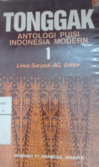 Tonggak Antologi Puisi Indonesia Modern: 1