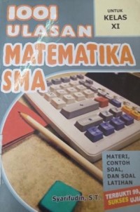 Image of 1001 Ulasan matematika SMA