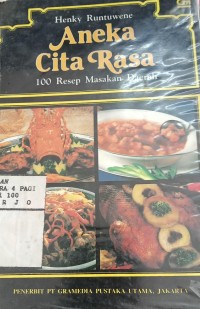Image of Aneka Citra Rasa : 100 Resep Makanan Daerah