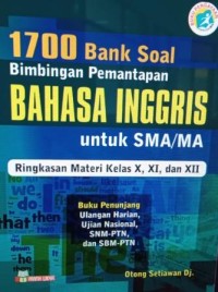 Image of 1700 Bank soal bahasa Inggris untuk SMA/MA